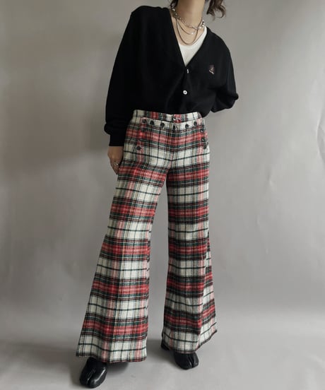 【USED】  IZOD Acrylic Knit Cardigan / 221008-005