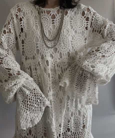 【RE;CIRCLE】 RE Crochet Lace One-piece / 230504-005