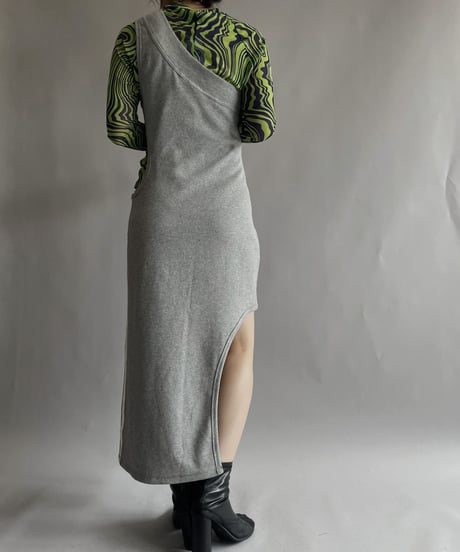 【USED】  Poly Long Sleeved Top / 220924-019