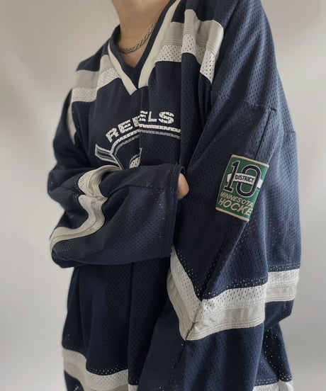 【USED】  L/S CHAMPLIN PARK Mesh Game  Shirt ①/ 231014-029