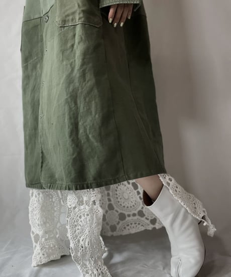 【RE;CIRCLE】  RE Fatigue One-piece Shirt②/20210819-045
