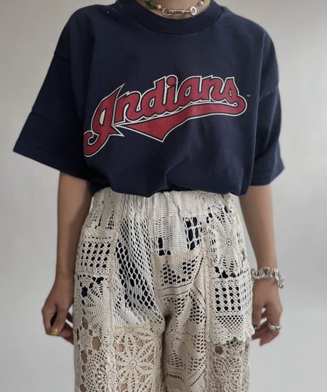 【USED】 Indians T-shirt / 220827-028