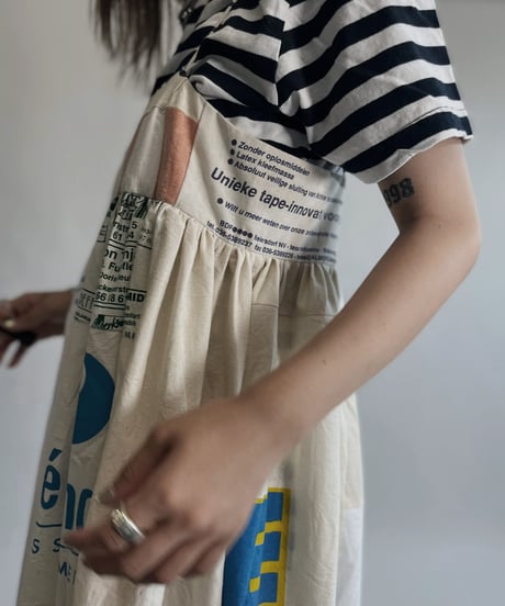【RE;CIRCLE】 RE Eco-Friendly Bag Camisole One-piece / 220707-014