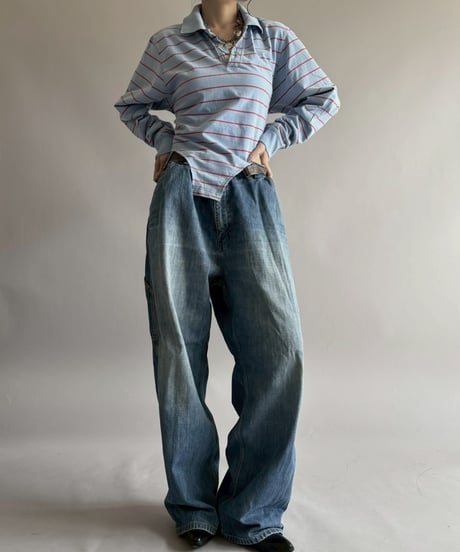 【RE;CIRCLE】 RE Leotard Rugger Shirt/ 260319-013