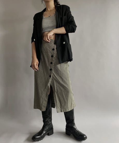 【USED】 Cotton Long Skirt / 220903-010