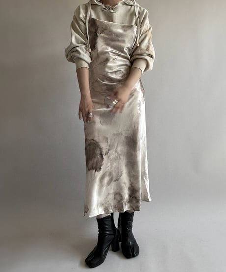【USED】 Design Camisole Long One-Piece  /250322-024