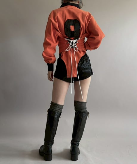 【RE;CIRCLE】 RE Leotard Rugger Shirt/ 260319-008