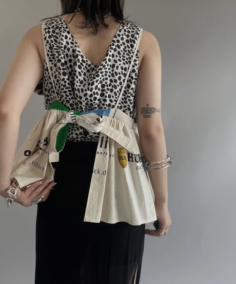 【RE;CIRCLE】RE Eco-Friendly Bag Camisole Bustier / 230622-020