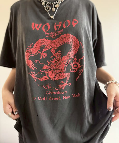 【USED】 90's WO HOP T-Shirt/250510-087
