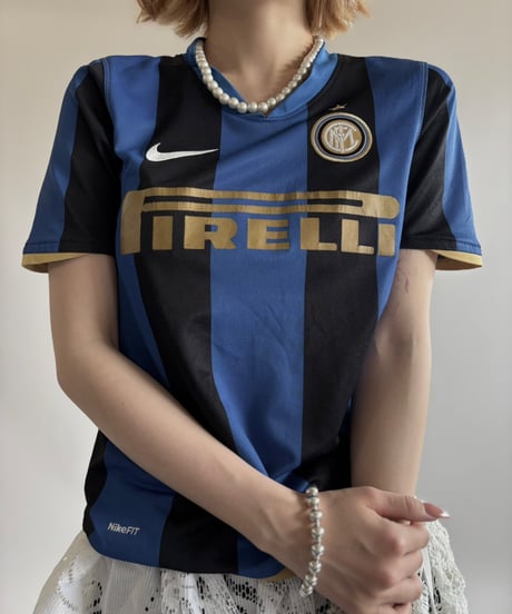 【USED】 Nike 08~09's INTER Soccer Shirt / 250607-008