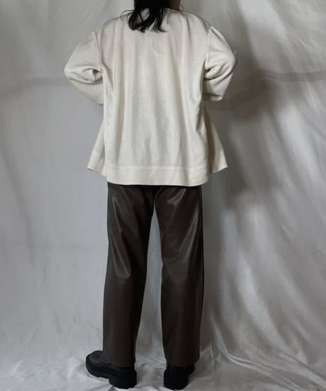 【USED】 LACOSTE Acrylic Knit Cardigan  ① / 220111-001