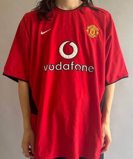 【USED 】Nike MANCHESTER UNITED Soccer Shirt /240603-030