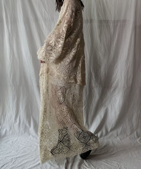 【RE;CIRCLE】RE Crocket L/S Dress②/210526-051