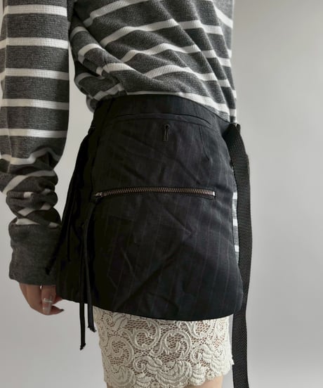 【RE;CIRCLE】  RE Suit Waist Bag / 260601-003