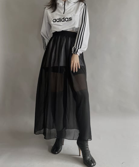 【USED】 See-through Long Skirt / 230311-011