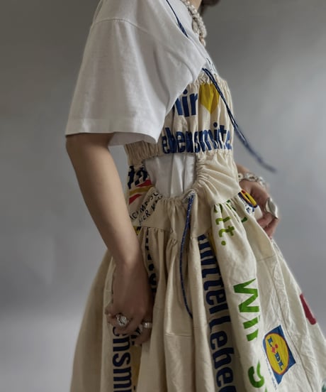 【RE;CIRCLE】RE Eco-Friendly Bag Code Camisole Middle One-piece / 240516-032