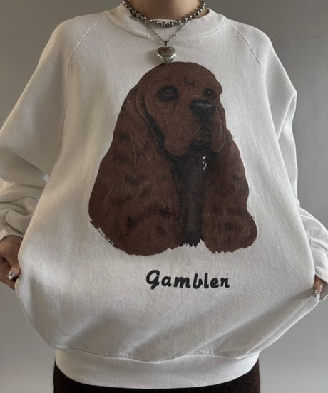【USED】 MADE in USA FRUIT OF THE ROOM gambler Sweat / 250927-003