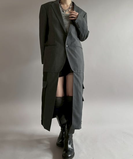 【RE;CIRCLE】 RE Suit Long Coat / 260305-004