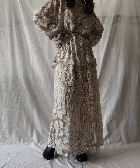 【RE;CIRCLE】 RE Lace L/S One-piece/210611-028