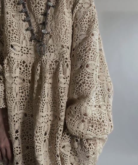 【RE;CIRCLE】 RE Crochet Lace One-piece / 220623-005