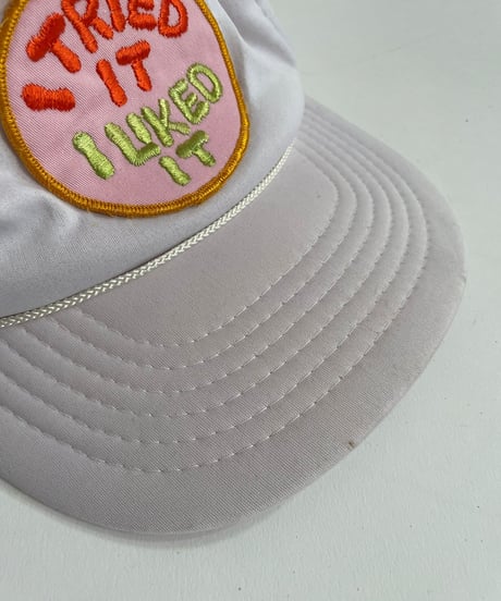 【USED】 Logo Cap "I tried it I like it" /220711-024