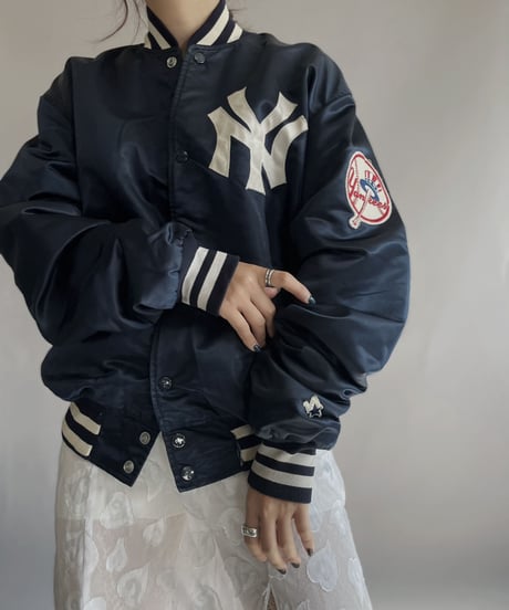 【USED】  NY Nylon Stadium Jacket / 221126-027