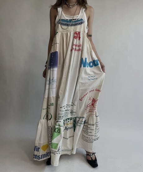 【RE;CIRCLE】 RE Eco-Friendly Bag Camisole One-piece / 220707-016