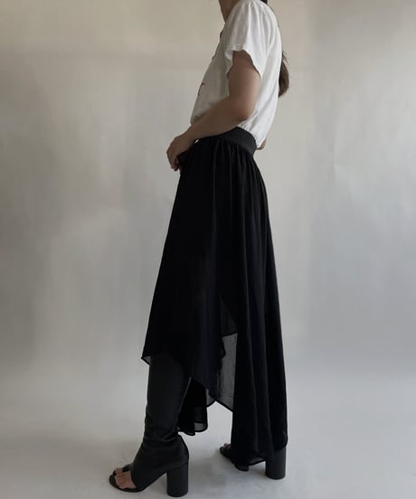 【USED】 Poly Long Skirt / 220611-015