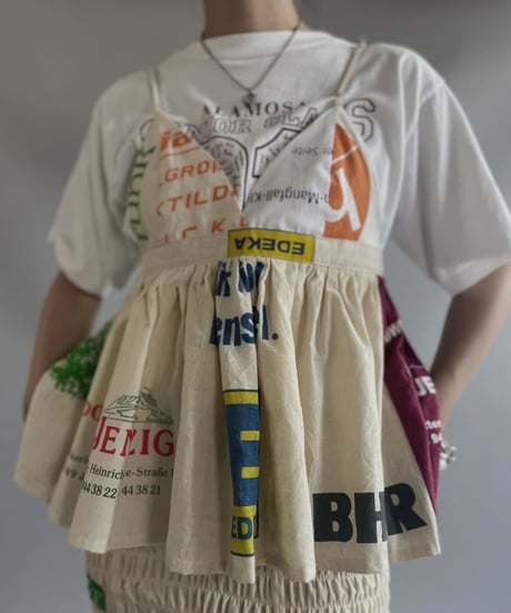 【RE;CIRCLE】RE Eco-Friendly Bag Camisole Bustier / 230727-014