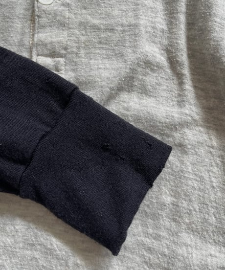 【USED】 Made in USA 60's Wilson × Duofold Henley Neck Top /250220-006