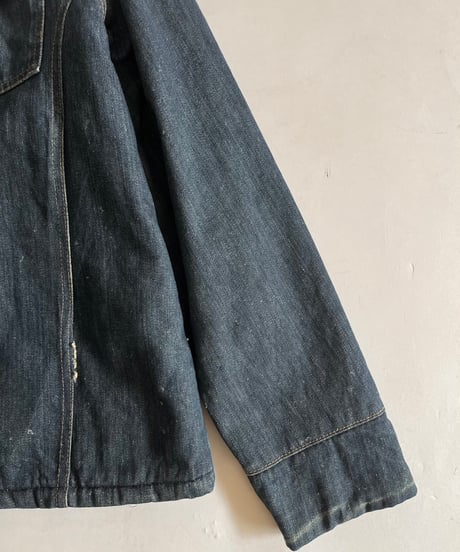【USED】 Made in USA 70's~ Denim Tracker Jacket  /250222-005