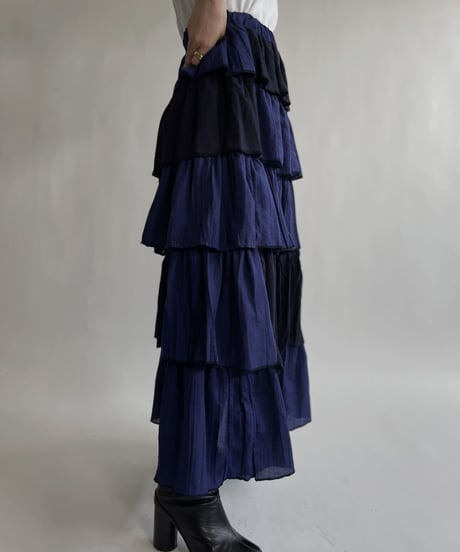 【RE;CIRCLE】 RE Indian Cotton Skirt / 220503-005