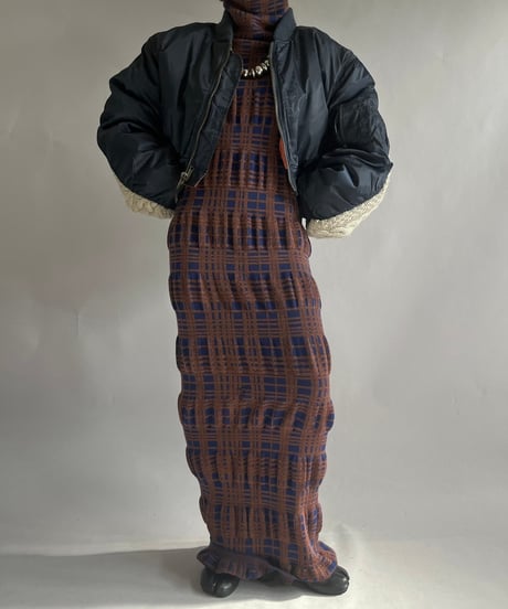 【RE;CIRCLE】 RE MA1 × Alan Knit Short Jacket / 241219-005