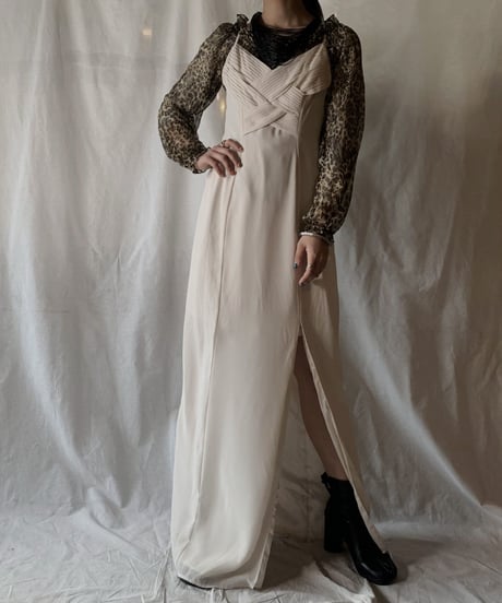 【USED】Poly Camisole Dress/210203-015