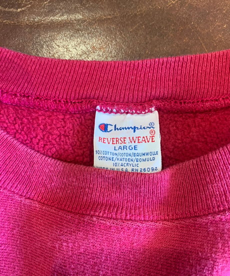 【USED】90's USA Champion Reverse Weave Sweat One Point /210213-010