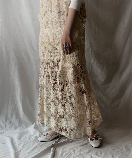 【RE;CIRCLE】  RE Crochet N/S Dress ①/210512-005