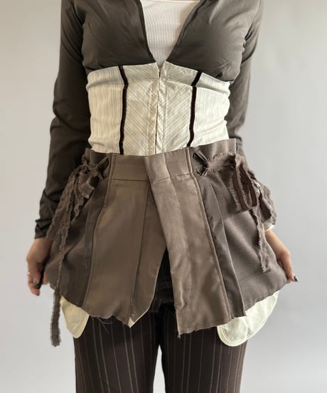 【RE;CIRCLE】 Re Suit Skirt / 250918-004