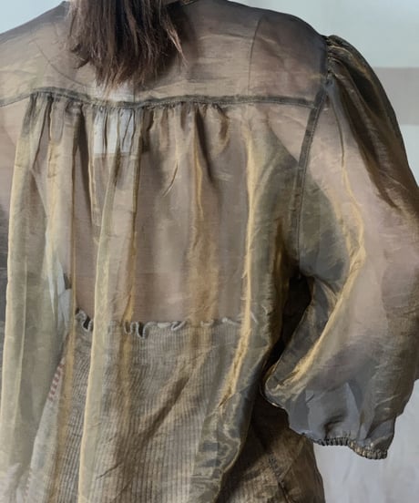 【USED】 See-through L/S Cardigan/210708-026