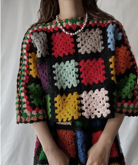【RE;CIRCLE】 RE Ｇranny S/S Top①/211110-008