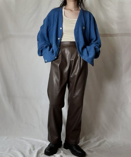 【USED】 LACOSTE Acrylic Knit Cardigan  ② / 220111-002
