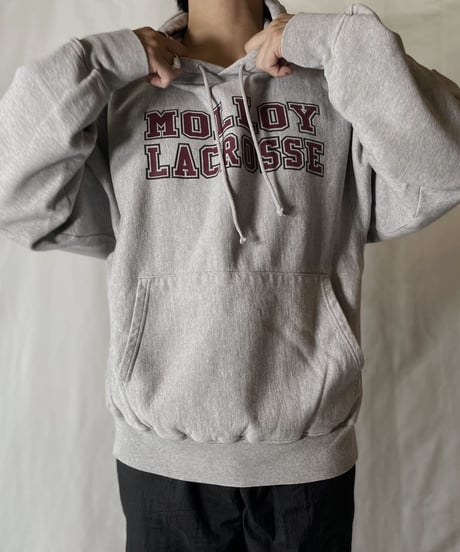 【USED】  Champion Reverse Weave Hoodie MOLLOY LACROSS/210902-037