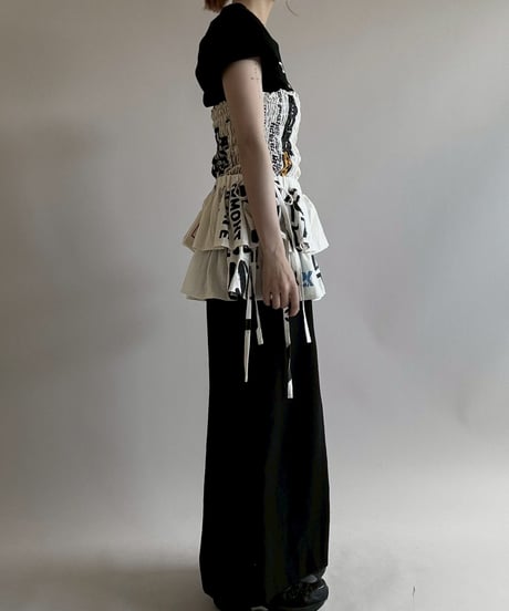 【RE;CIRCLE】 Re Eco Bag Tube Top/  250626-009