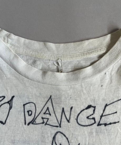【USED】  80~90's Hand Print T-Shirt /240824-008