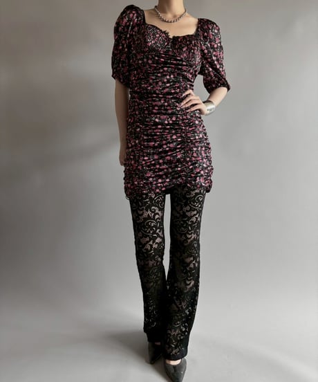 【USED】  Lace Pants / 250920-038