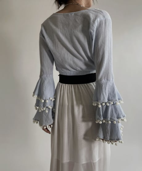 【USED】 Cotton Long Sleeves Top / 220507-008