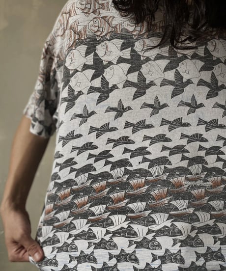 【USED】  M.C.Escher Art T-Shirt /230731-004
