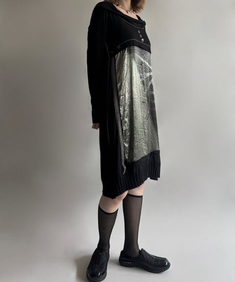 【USED】 L/S hooded design One-Piece  /250906-023