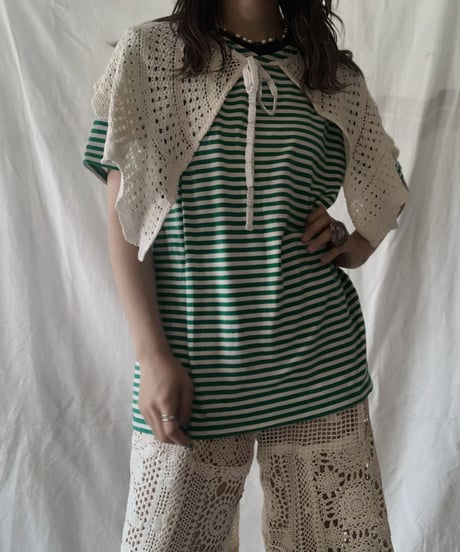 【RE;CIRCLE】RE Crochet Collar③/210611-006
