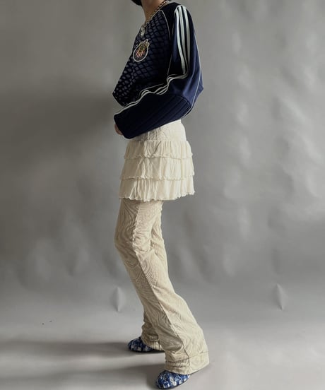 【USED 】I.AM. GIA Patterned Sheer Pants/ 240224-022