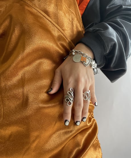 【USED】 Silver 925 Charm Bracelet / 221217-037